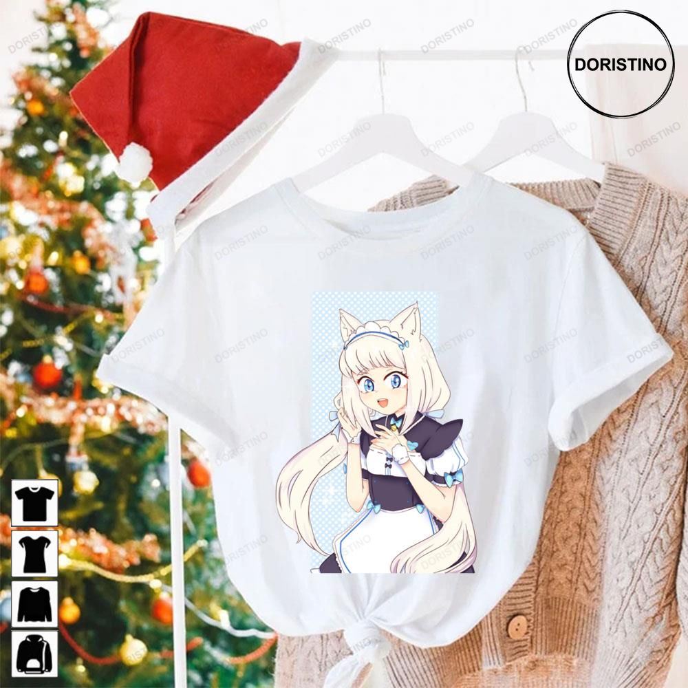 Vanilla Nekopara Cute Kawaii Chibi Art Anime Awesome Shirts